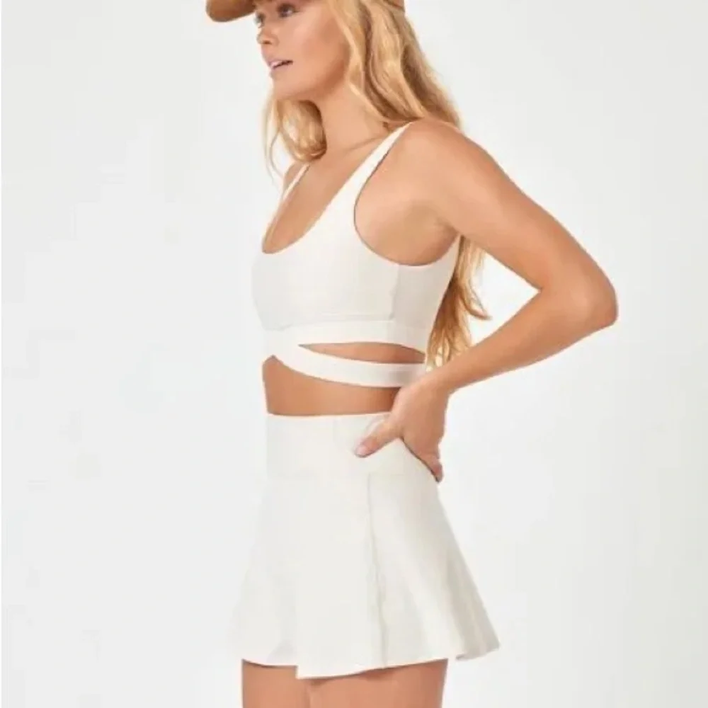 (A8) L*Space Women's Bobby‎ Bra ONLY, Color: Bone, Size Large, NWT